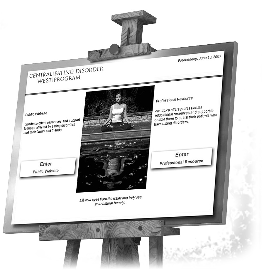Cental West Eating Disorder Program Website Development